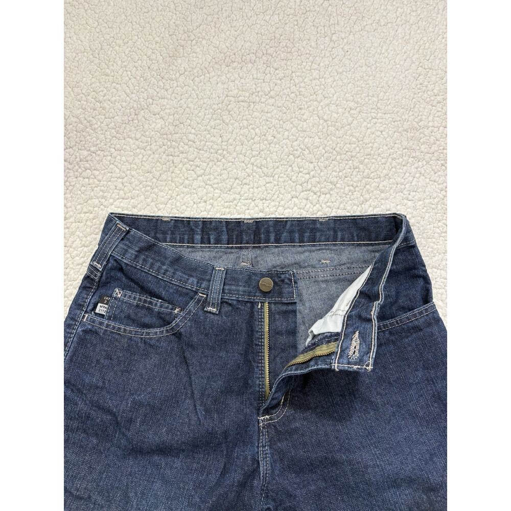 Carhartt FR Flame Resistant Jeans‎ Mens 30x32 Blue Dark Wash Denim Work 280-83 - Picture 5 of 9